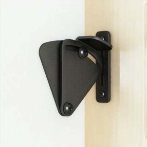 Black Privacy Barn Door Latch