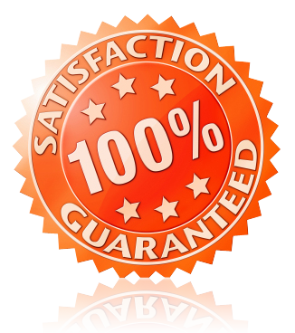 100% safisfaction guarenteed