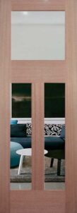 Bungalow 2 Panel Full Lite