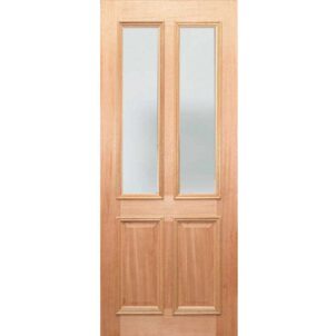 Colonial 4 Panel Glass Top