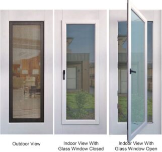 1 Lite 2 In 1 Door Pre-Primed White