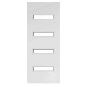 Composite Horizontal 4 Lite Smooth