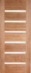 Horizontal 6 Panel Small Glass